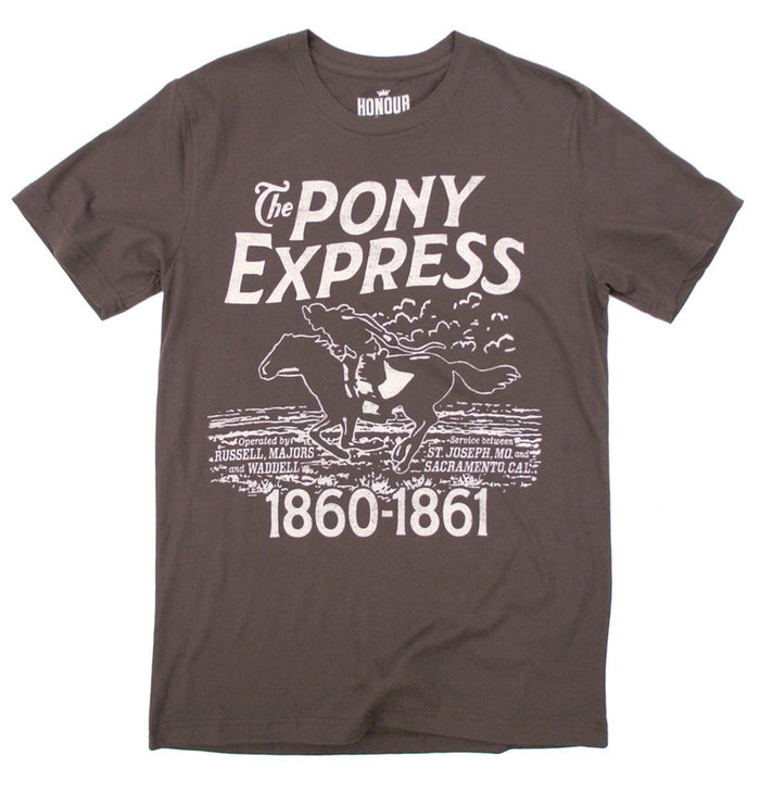 honour brand Pony Express T-Shirt