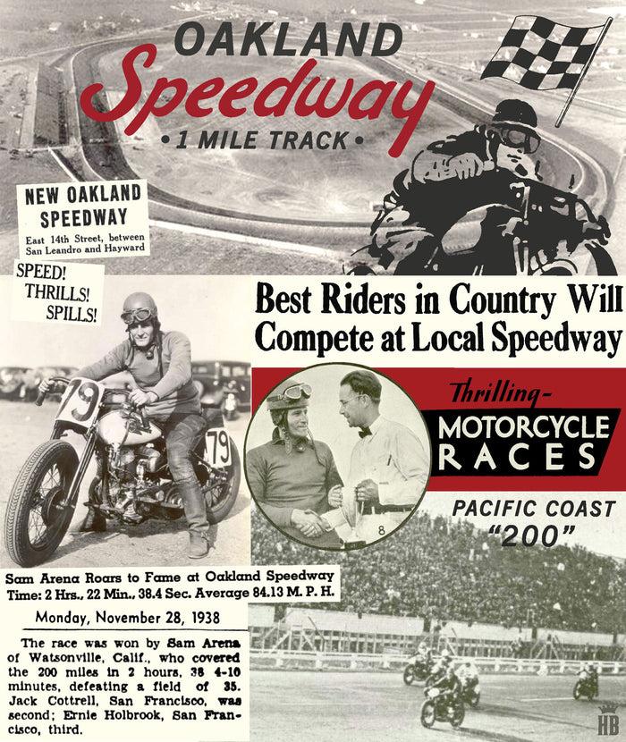 Honour Brand Women's Oakland Speedway T-Shirt