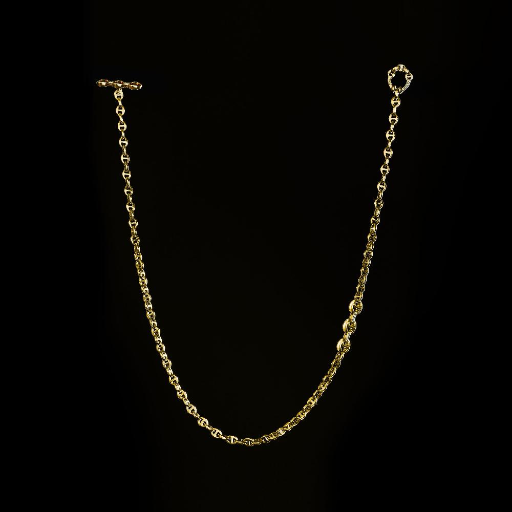 hoorsenbuhs 3MM OPEN-LINK™ NECKLACE WITH DIAMOND PENDANT - 16"