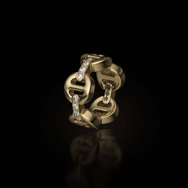 Hoorsenbuhs CLASSIC TRI-LINK WITH DIAMOND BRIDGES (SIZES 5-8.5)