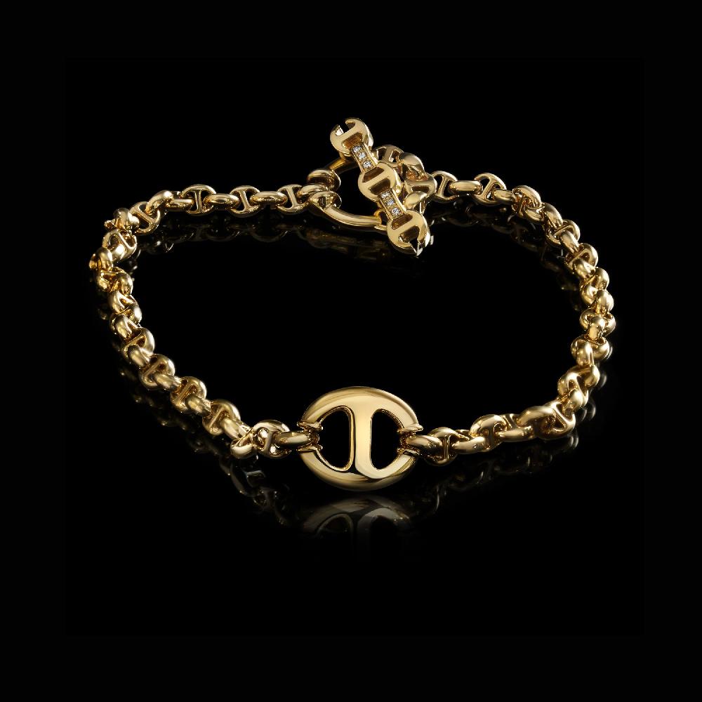 hoorsenbuhs 10MM SINGLE-LINK BRACELET