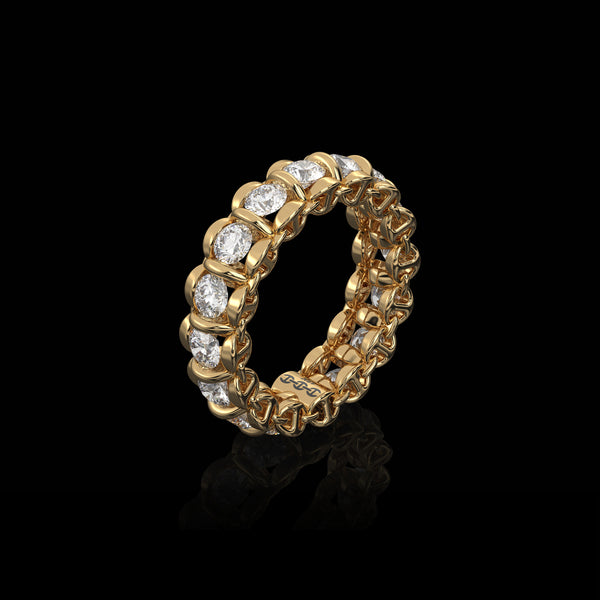 Hoorsenbuhs 3.5MM INFINITE II RING | CHANNEL SETTING