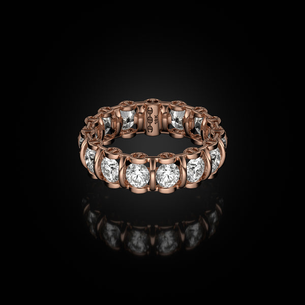 Hoorsenbuhs 3.5MM INFINITE II RING | CHANNEL SETTING