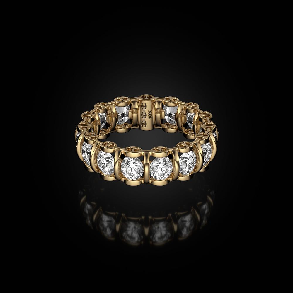 hoorsenbuhs 3.5MM INFINITE II RING | CHANNEL SETTING