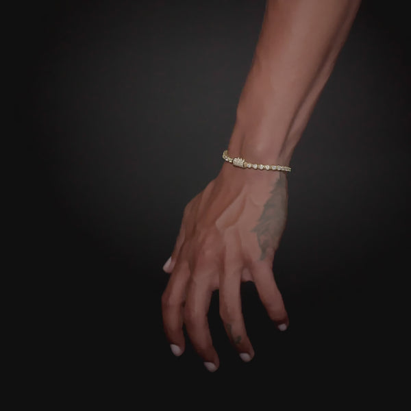 Hoorsenbuhs 3MM DIAMOND INFINITE BRACELET