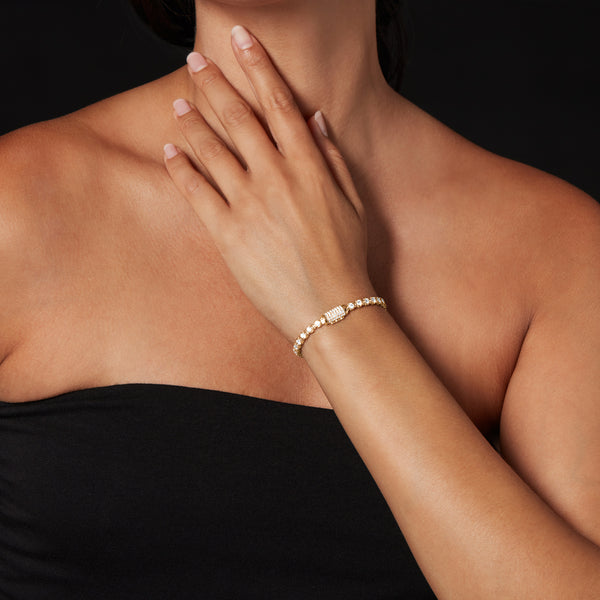 Hoorsenbuhs 3MM DIAMOND INFINITE BRACELET