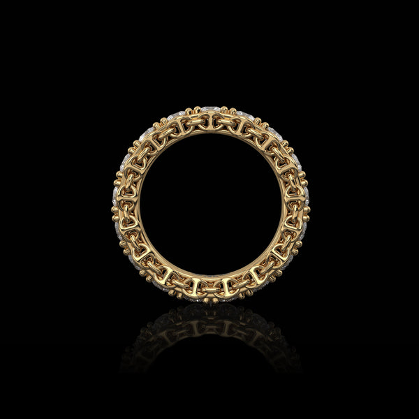 Hoorsenbuhs 3MM INFINITE I RING | PRONG SETTING