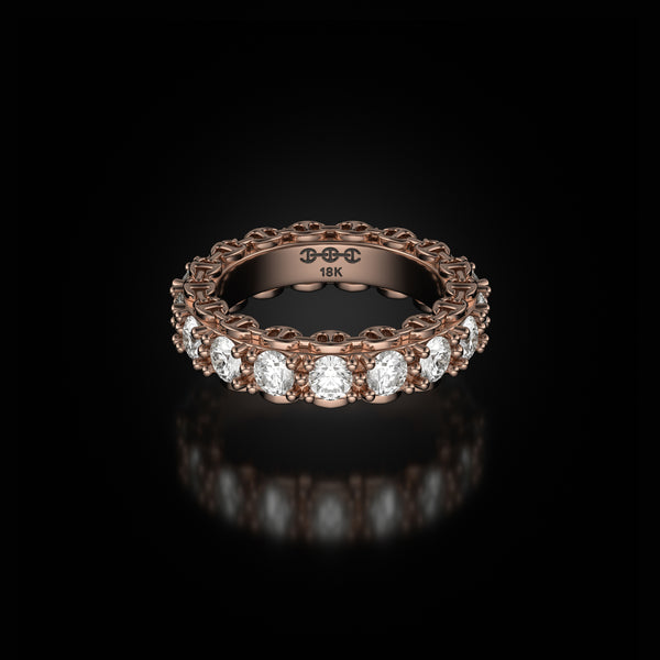 Hoorsenbuhs 3MM INFINITE I RING | PRONG SETTING