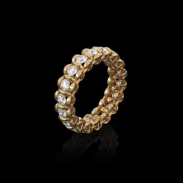 Hoorsenbuhs 3MM INFINITE II RING | CHANNEL SETTING