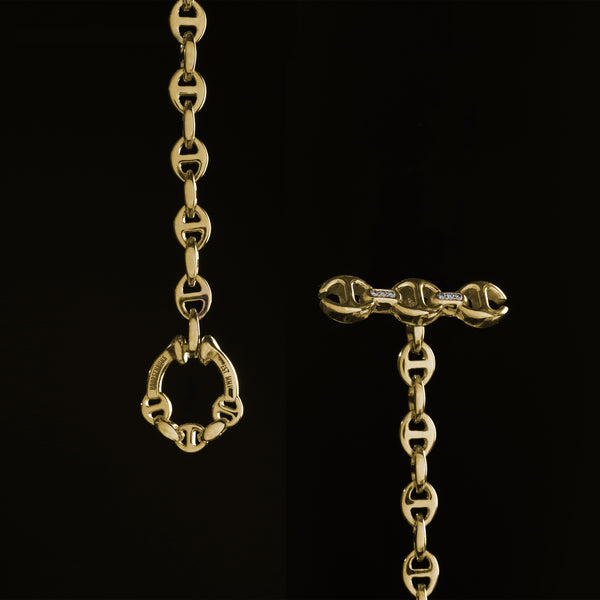 Hoorsenbuhs 3MM OPEN-LINK™ MONOGRAM BRACELET
