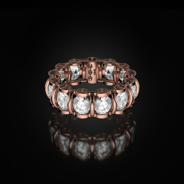 Hoorsenbuhs 4.5MM INFINITE II RING | CHANNEL SETTING