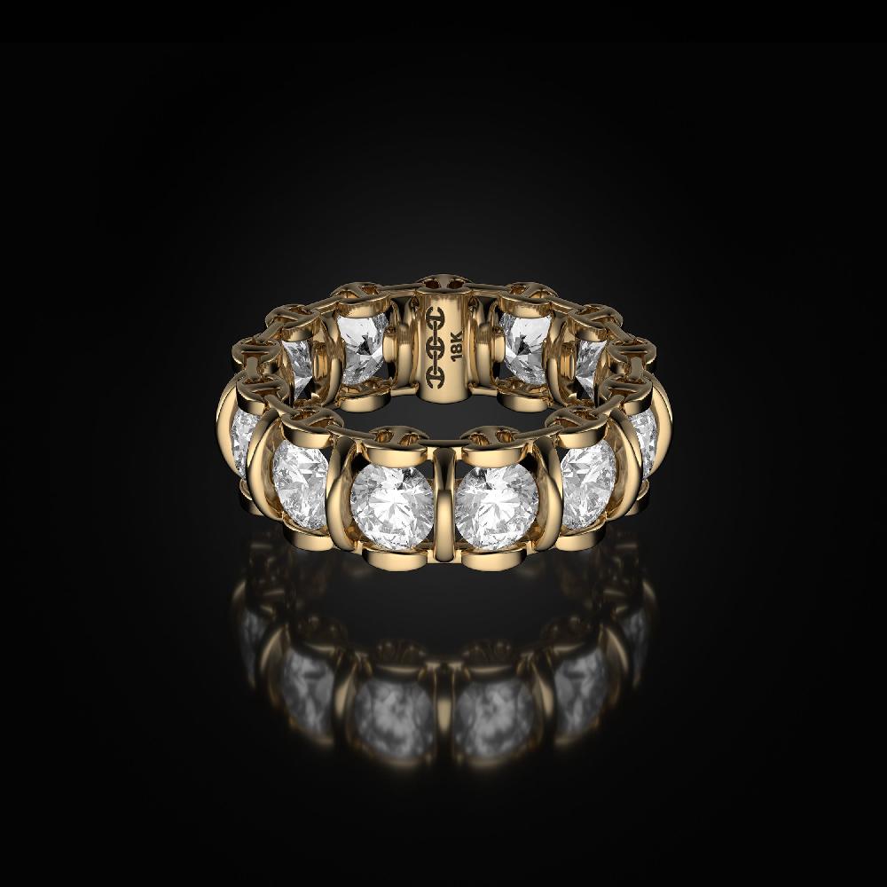 hoorsenbuhs 4.5MM INFINITE II RING | CHANNEL SETTING