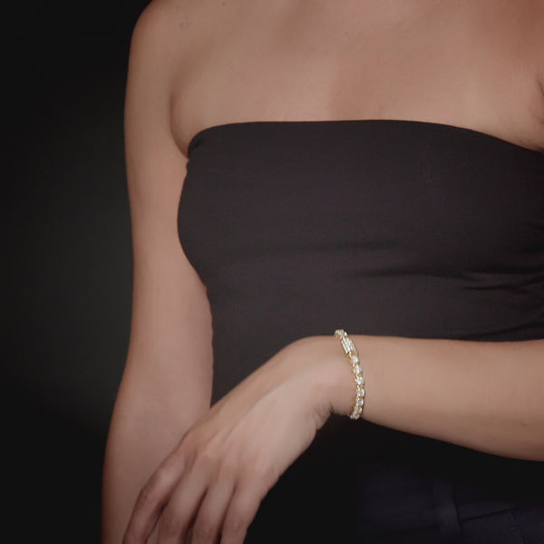 Hoorsenbuhs 4MM DIAMOND INFINITE BRACELET