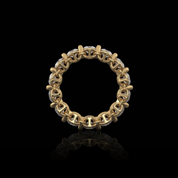 Hoorsenbuhs 4MM INFINITE II RING | CHANNEL SETTING