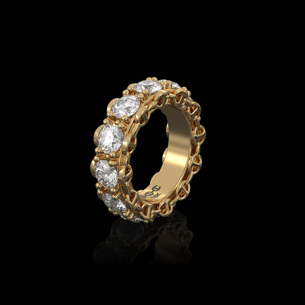 Hoorsenbuhs 5MM INFINITE I RING | PRONG SETTING