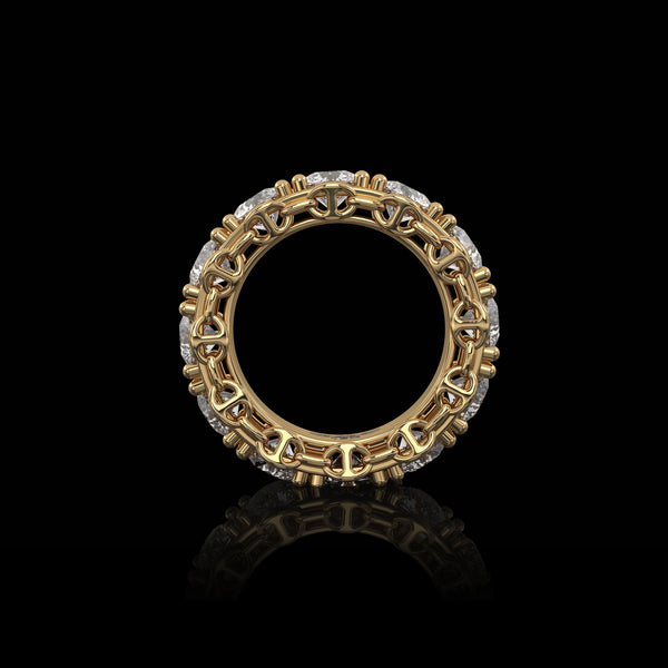 Hoorsenbuhs 5MM INFINITE I RING | PRONG SETTING