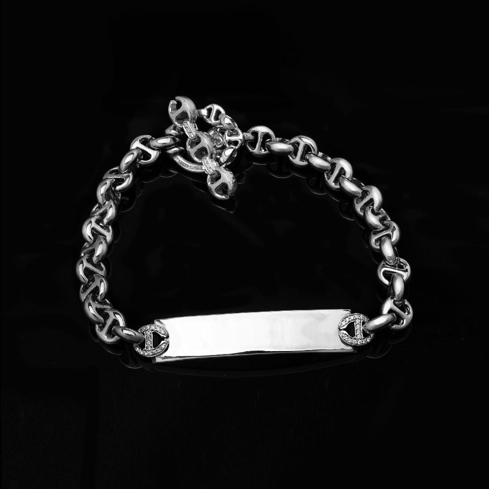 hoorsenbuhs 5MM OPEN-LINK™ MONOGRAM BRACELET