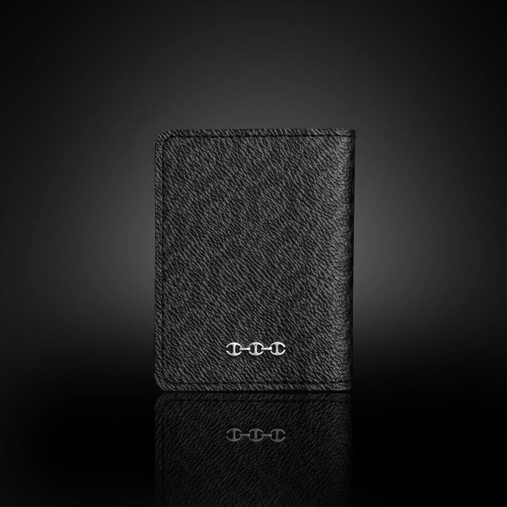 hoorsenbuhs BI-FOLD MONOGRAM CARD HOLDER