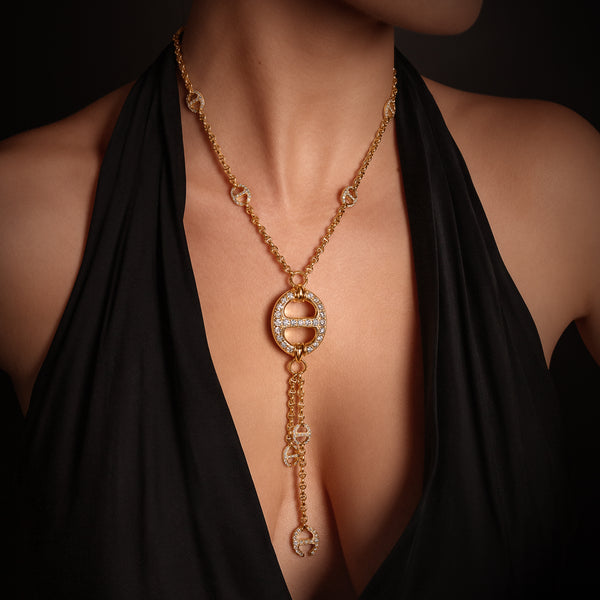 Hoorsenbuhs GRAND-LINK LARIAT WITH DIAMONDS