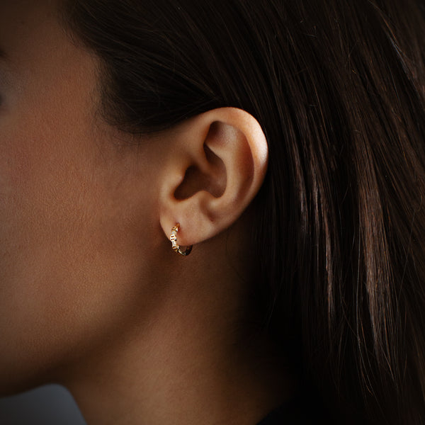 Hoorsenbuhs HUGGIE WITH DIAMOND BRIDGES