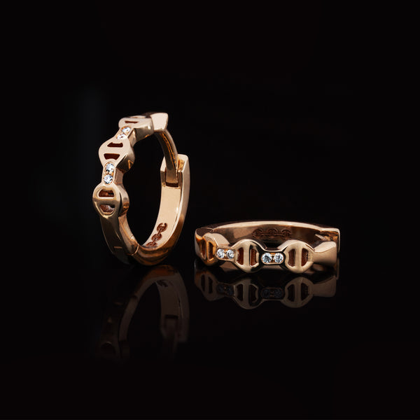 Hoorsenbuhs HUGGIE WITH DIAMOND BRIDGES