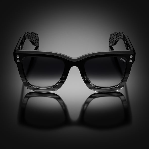 Hoorsenbuhs MODEL I | BLACK/GREY TORTOISE FADE