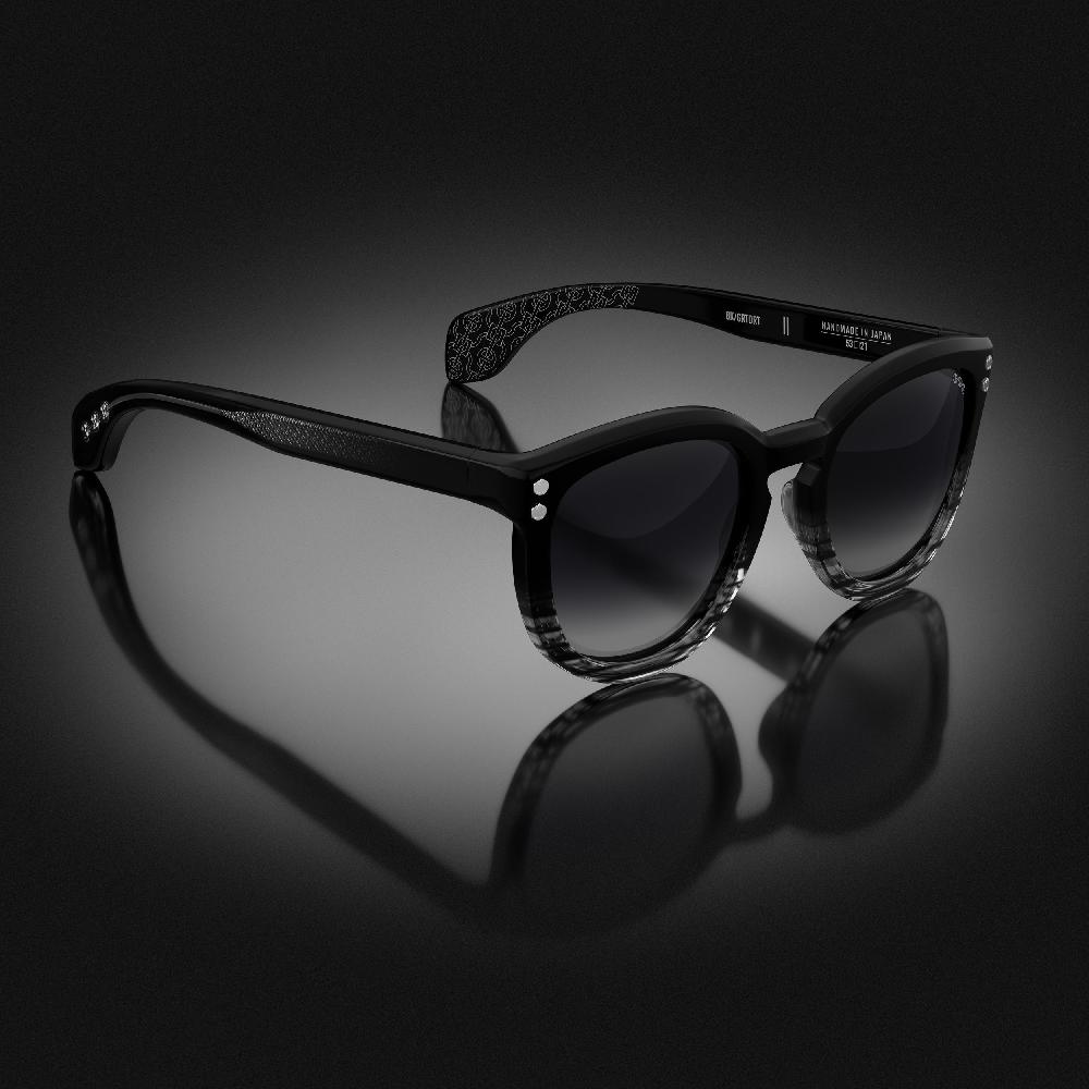 hoorsenbuhs MODEL II | BLACK/GREY TORTOISE FADE