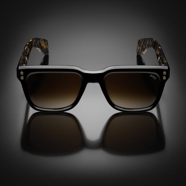 Hoorsenbuhs MODEL V | BLACK/TOKYO TORTOISE TEMPLES