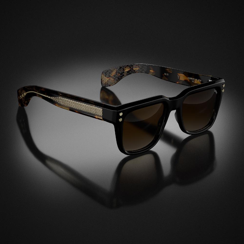 hoorsenbuhs MODEL V | BLACK/TOKYO TORTOISE TEMPLES