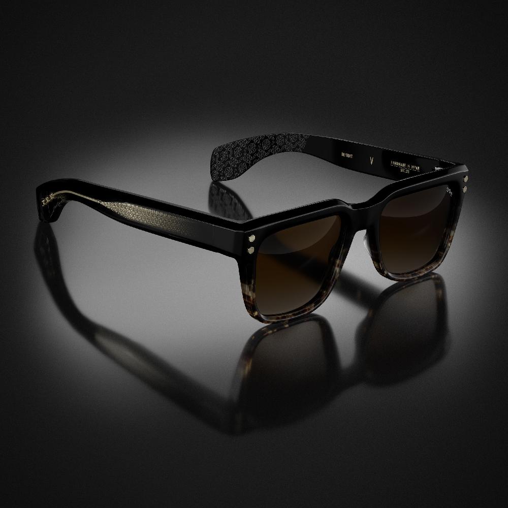 hoorsenbuhs MODEL V | BLACK/TORTOISE FADE