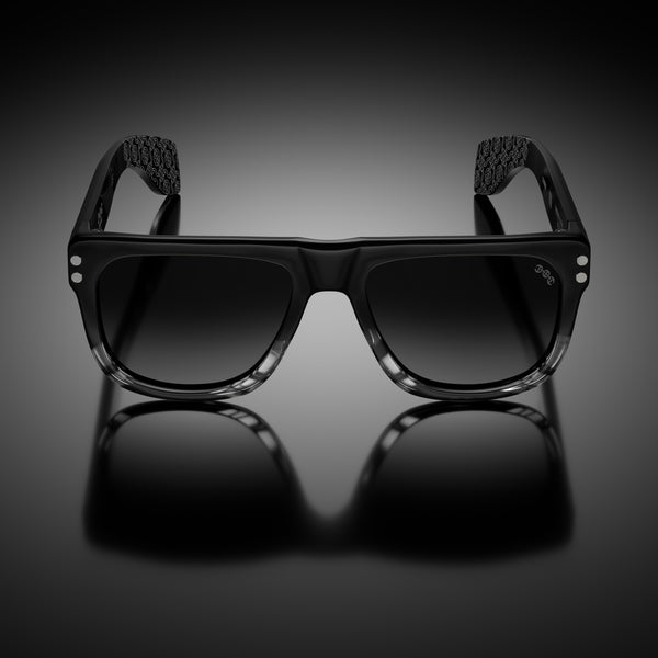 Hoorsenbuhs MODEL VIII | BLACK/GREY TORTOISE FADE