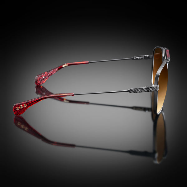 Hoorsenbuhs MODEL XI | MATTE BLACK/BORDEAUX