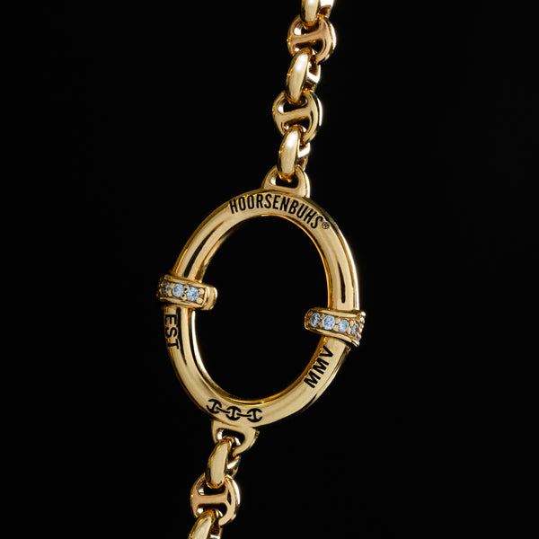 Hoorsenbuhs OVAAL STATION BY THE YARD NECKLACE - 17"