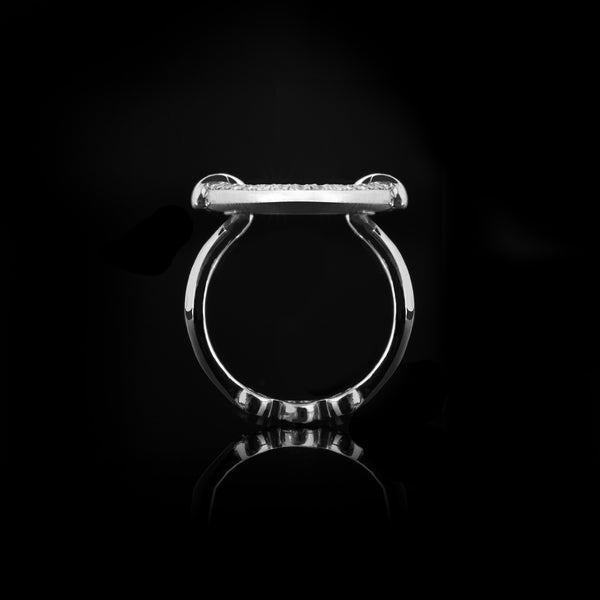 Hoorsenbuhs OVAAL WITH DIAMONDS