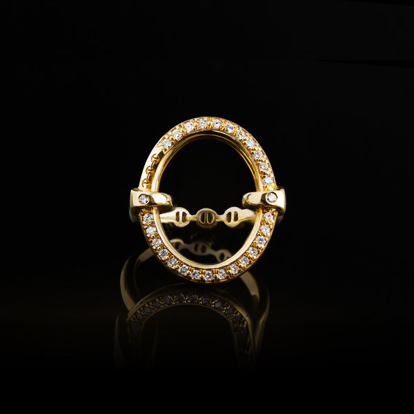 Hoorsenbuhs OVAAL WITH DIAMONDS