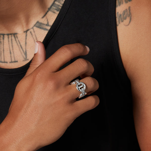 Hoorsenbuhs QUAD LINK WITH DIAMOND BRIDGES