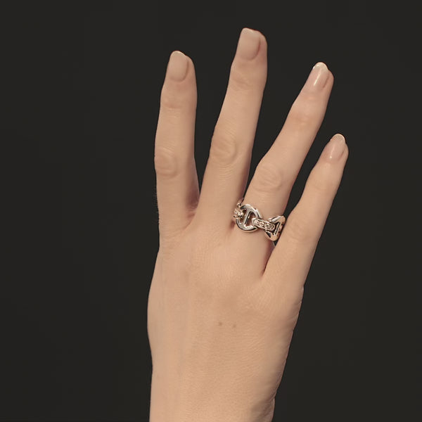 Hoorsenbuhs QUAD LINK WITH DIAMOND BRIDGES