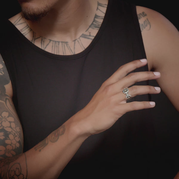 Hoorsenbuhs QUAD LINK WITH DIAMOND BRIDGES