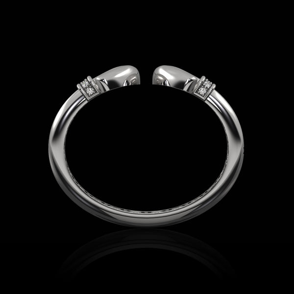 Hoorsenbuhs REVERE CUFF WITH DIAMONDS