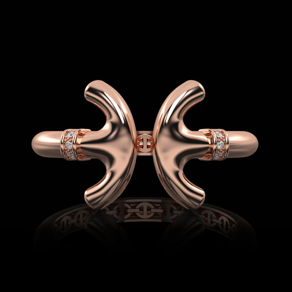 Hoorsenbuhs REVERE CUFF WITH DIAMONDS