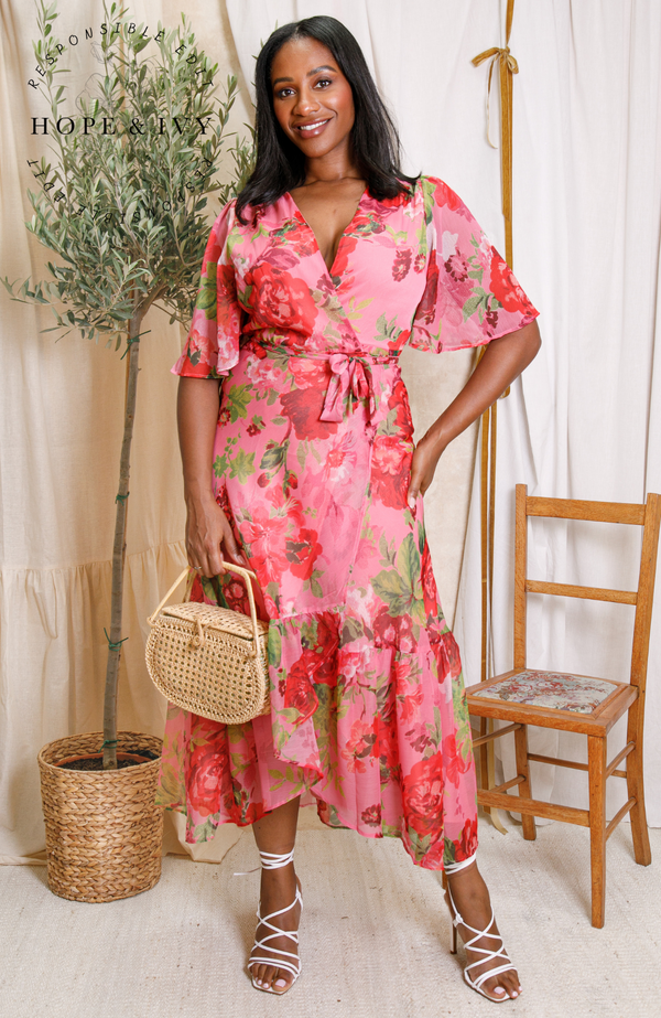 Hope & Ivy The Roxanne Dress