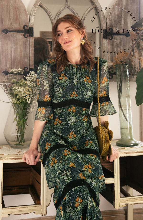 Hope & Ivy The Bower - The William Morris Society Dress