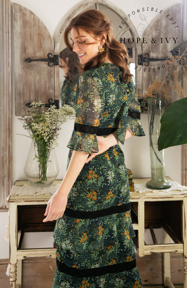 Hope & Ivy The Bower - The William Morris Society Dress