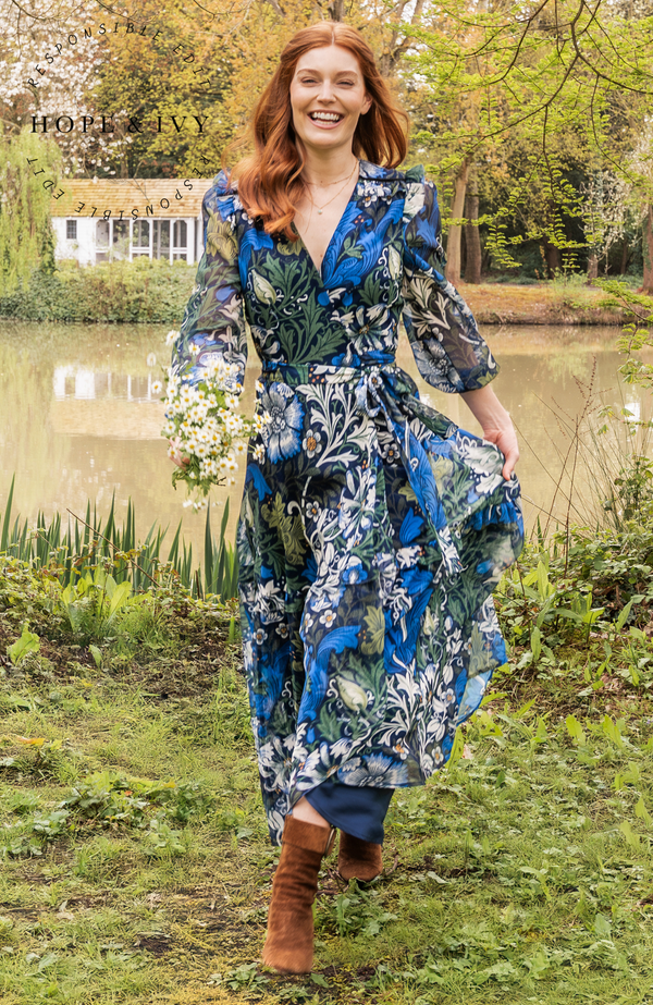 Hope & Ivy The Chrysanthemum - The William Morris Society Dresses