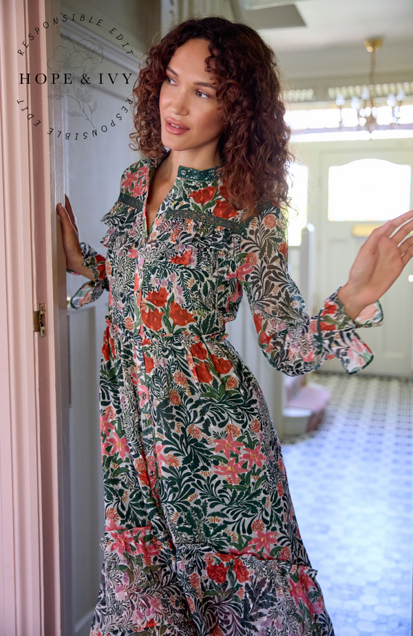 Hope & Ivy The Robin - The William Morris Society Dress