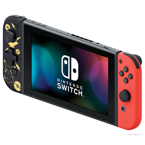Hori D-Pad Controller (L) (Pikachu Black & Gold) For Nintendo Switch™