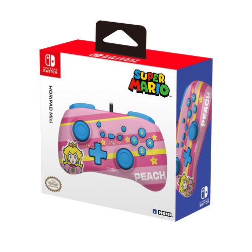 hori HORIPAD Mini (Peach) for Nintendo Switch™
