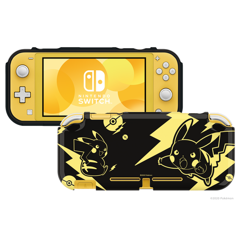 Hori Lite DuraFlexi Protector (Pikachu Black & Gold) For Nintendo Switch™ Lite