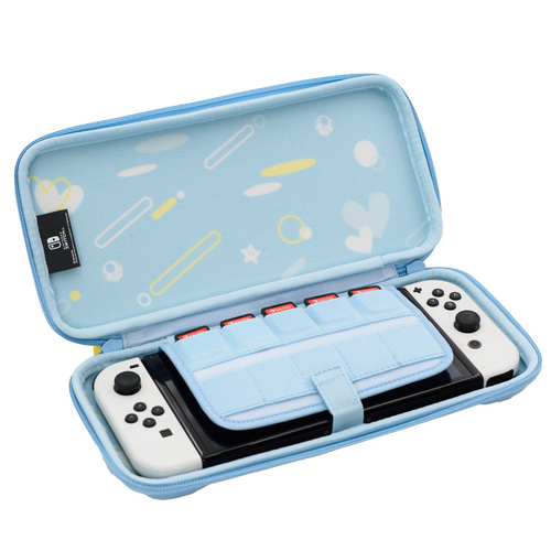 Hori Slim Tough Pouch (City Pop Peach) For Nintendo Switch™