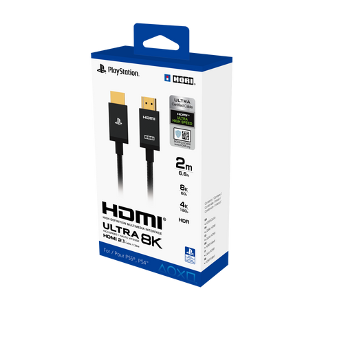Hori Ultra High Speed 8K HDMI 2.1 Cable For PlayStation®5